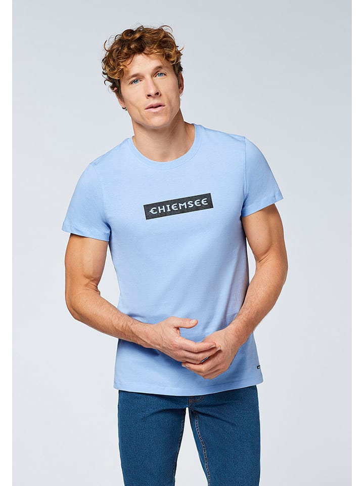 Chiemsee Koszulka "Padang" w kolorze błękitnym rozmiar: M