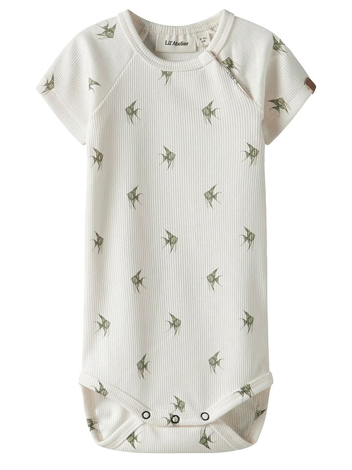 Lil Atelier Body "Lavo" w kolorze białym rozmiar: 56