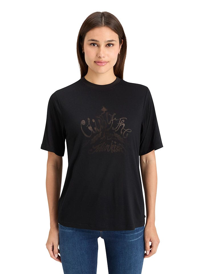 Scotch & Soda Koszulka w kolorze czarnym rozmiar: L