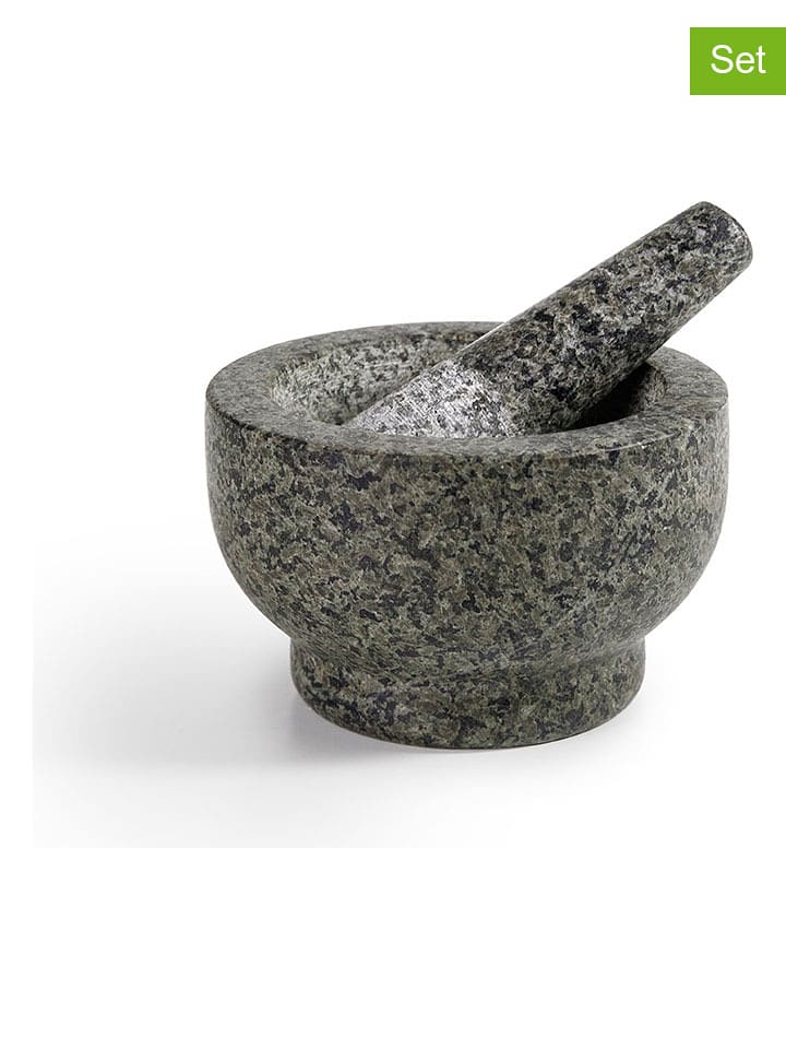 Ibili 2-częściowy zestaw do przypraw w kolorze szarym rozmiar: onesize