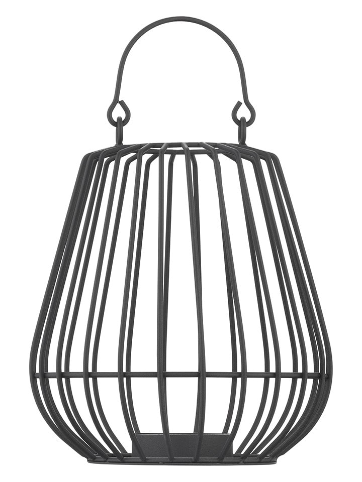 Blomus Lampion "Nidea" w kolorze czarnym - wys. 17,4 x Ø 15,8 cm rozmiar: onesize