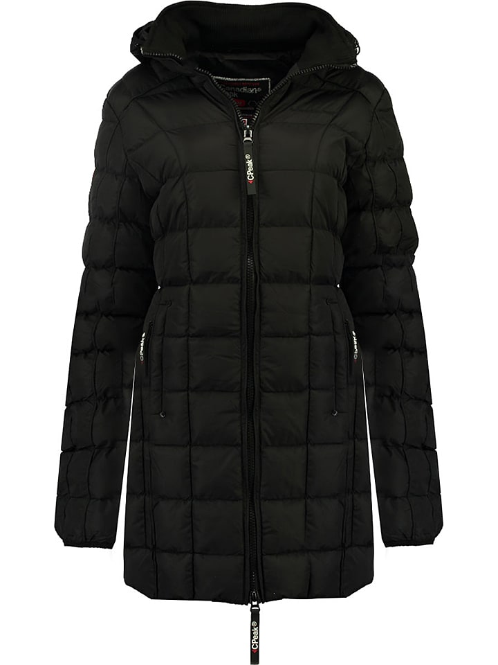 Canadian Peak Płaszcz zimowy "Bambolineak" w kolorze czarnym rozmiar: M