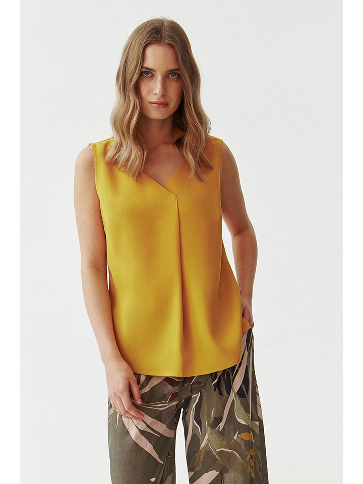 TATUUM Bluzka w kolorze żółtym rozmiar: 40