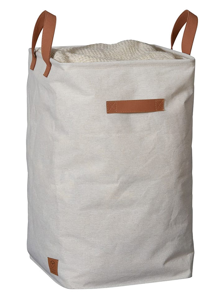 STORE IT Kosz w kolorze szarym na pranie - wys. 58 x Ø 35 cm rozmiar: onesize