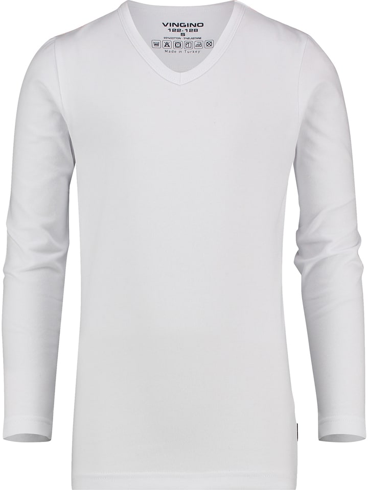 Vingino Koszulka w kolorze białym rozmiar: 110/116