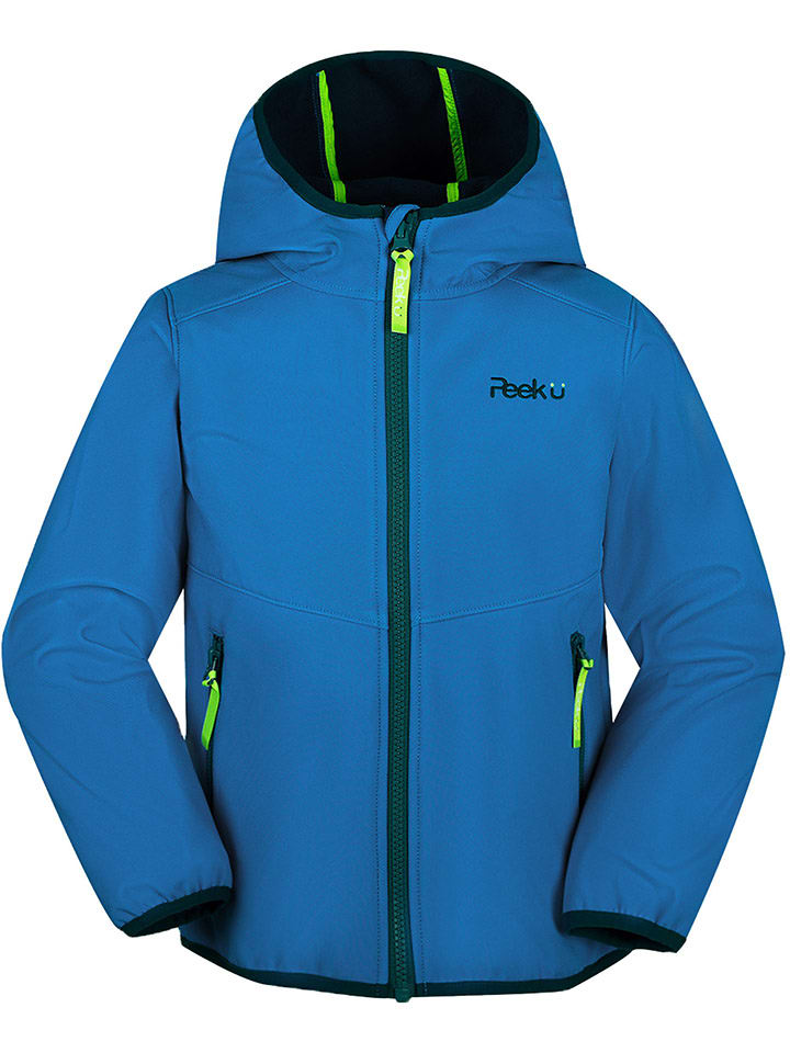 Peek U Kurtka softshellowa "Koa" w kolorze niebieskim rozmiar: 164