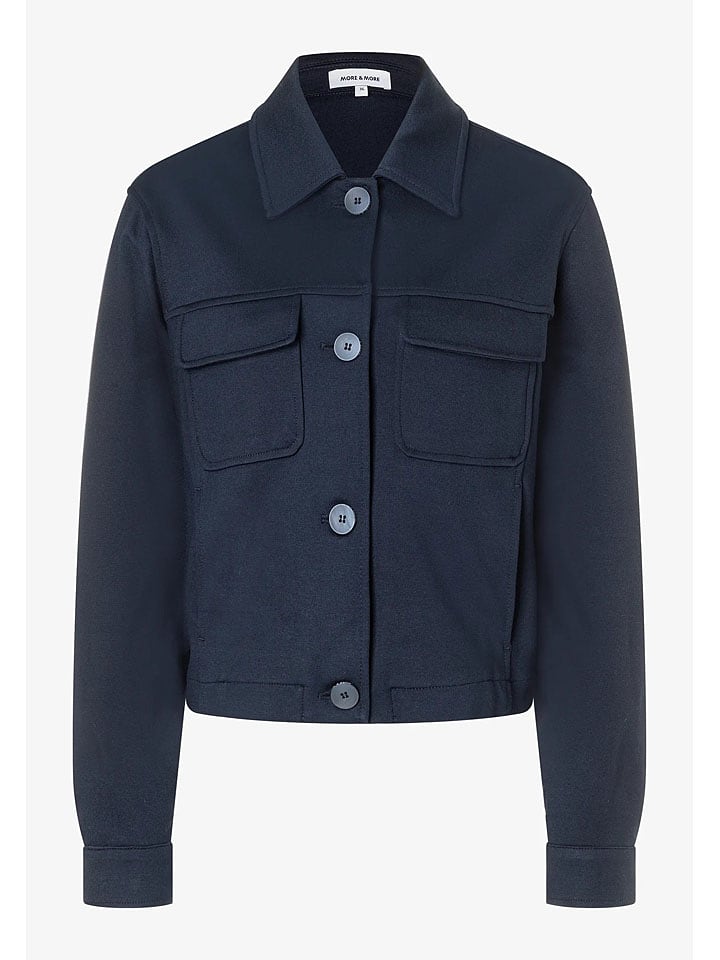 More & More Kurtka koszulowa w kolorze granatowym rozmiar: 46
