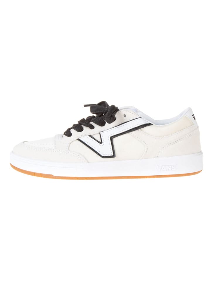 Vans Skórzane sneakersy w kolorze kremowym rozmiar: 40,5