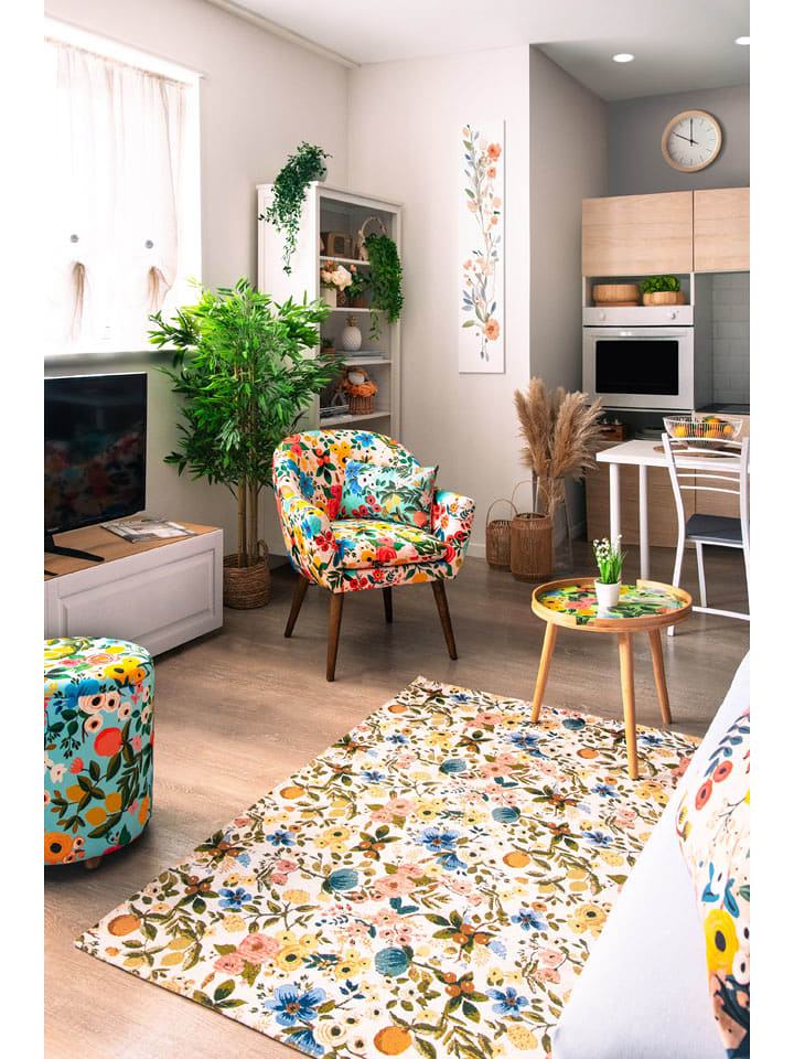 EXCELSA Dywan "Fiori Frida" ze wzorem - 165 x 110 cm rozmiar: onesize