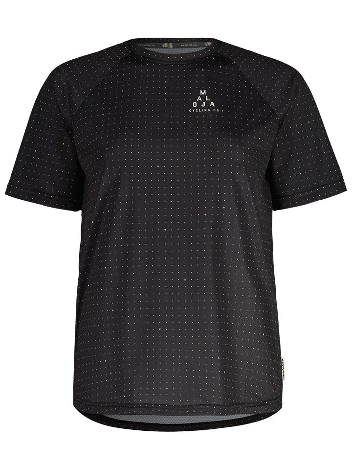 Maloja Koszulka kolarska "SandlingM" w kolorze czarnym rozmiar: M