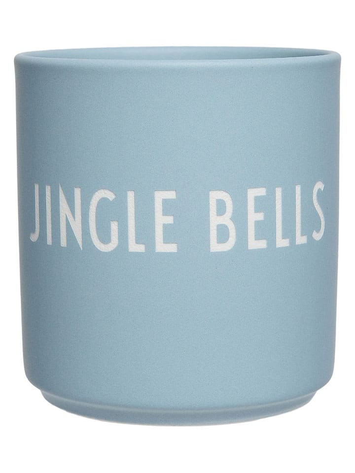 Design Letters Kubek "Jingle Bells" w kolorze błękitnym - 250 ml rozmiar: onesize