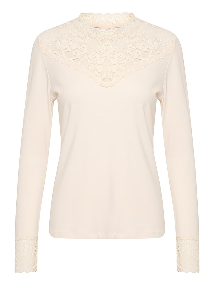 Cream Koszulka w kolorze kremowym rozmiar: XS