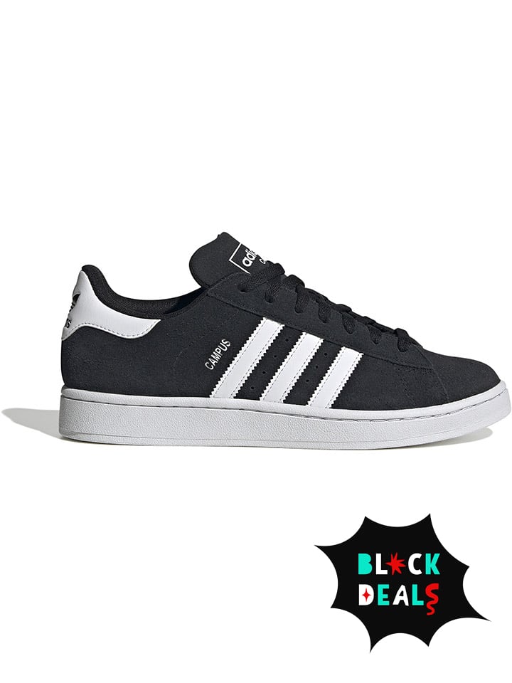adidas Skórzane sneakersy "Campus 2" w kolorze czarno-białym rozmiar: 44