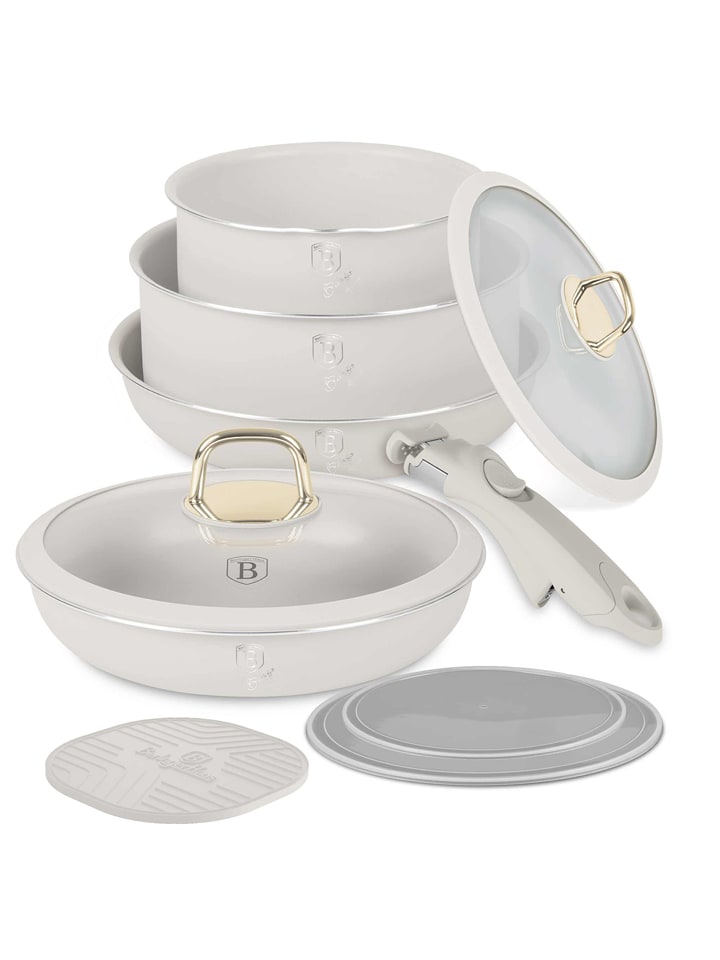 Berlinger Haus 10-częściowy zestaw "Sahara Collection" w kolorze kremowym rozmiar: onesize