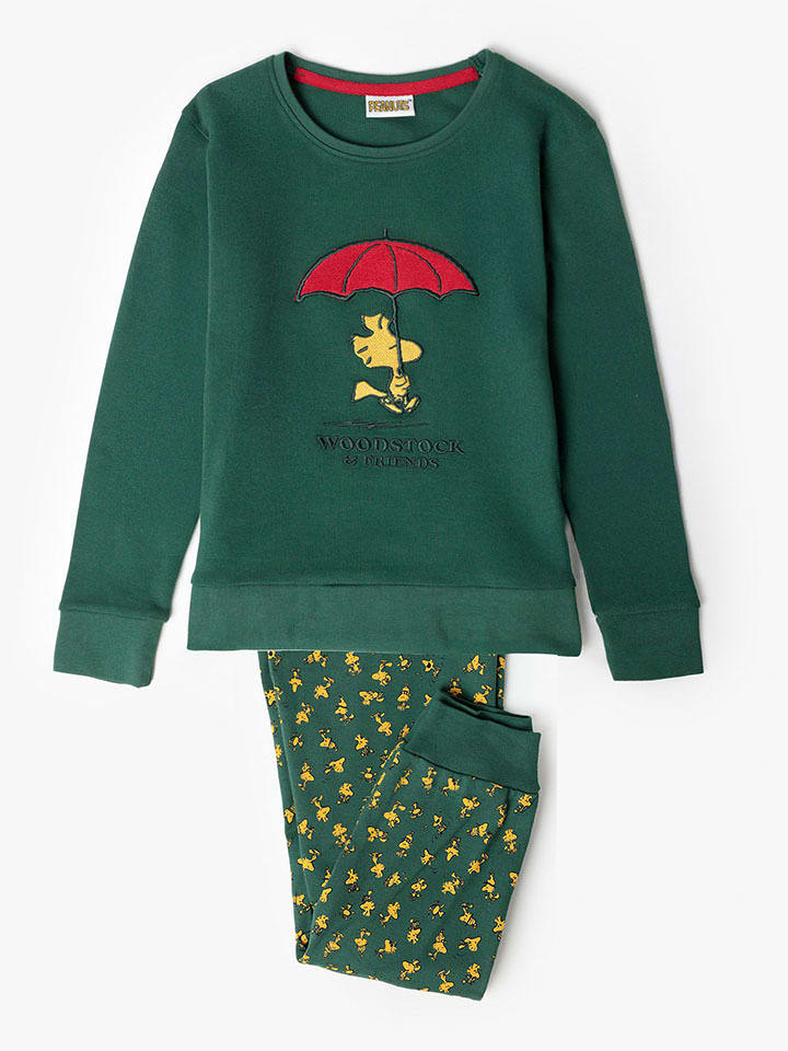 admas Piżama w kolorze zielonym rozmiar: 128