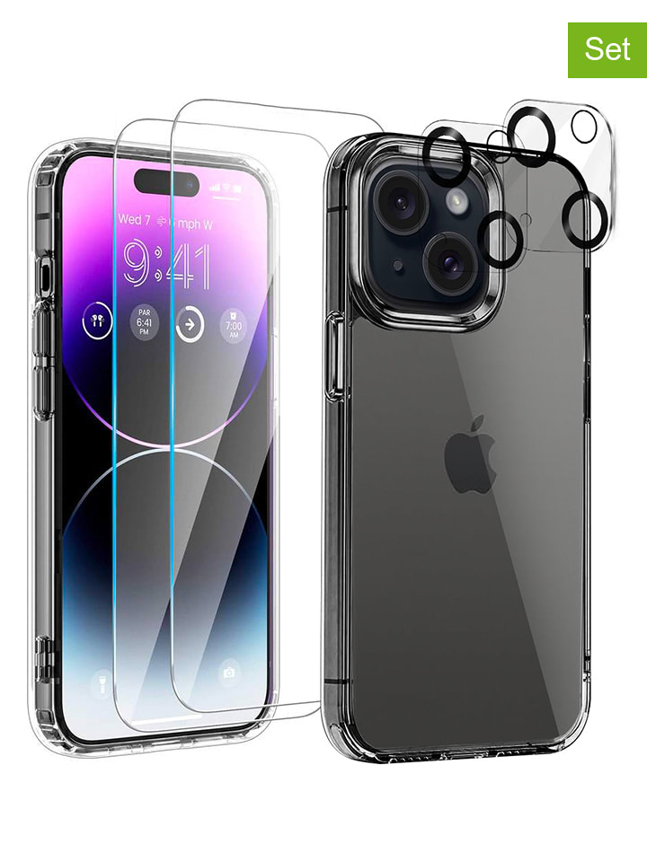 SWEET ACCESS 5-częściowy zestaw do iPhone 15 rozmiar: onesize