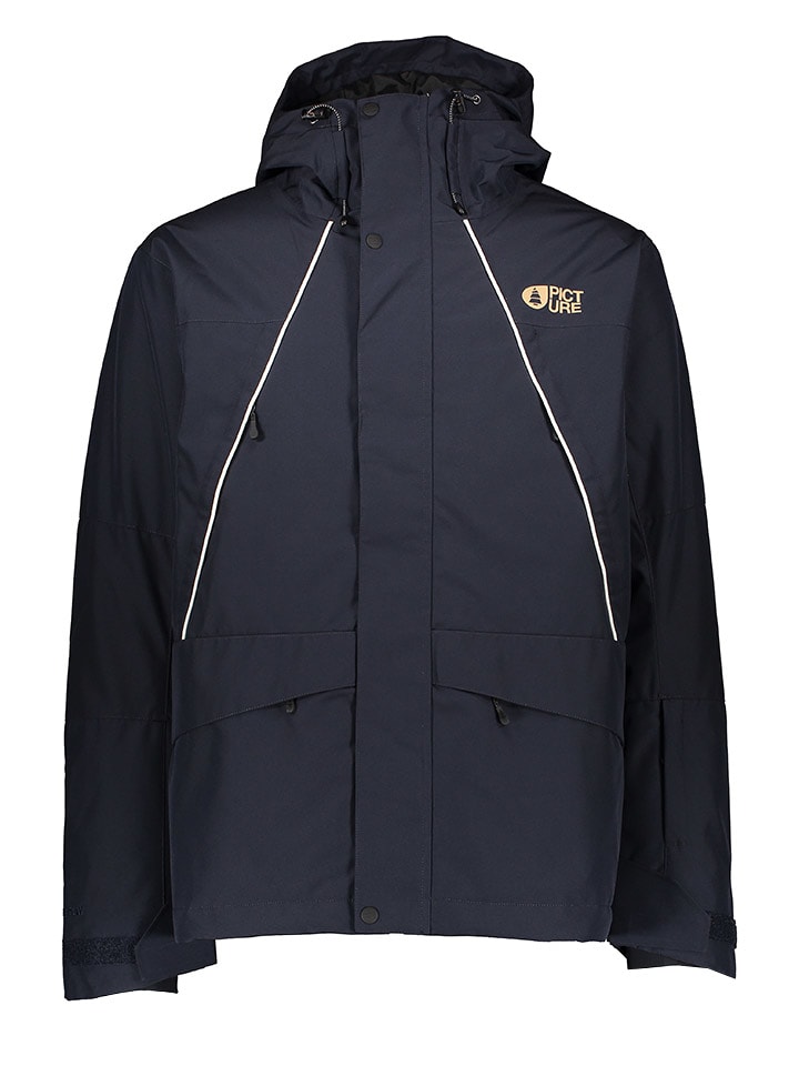 PICTURE Kurtka narciarska "Kenko" w kolorze granatowym rozmiar: S