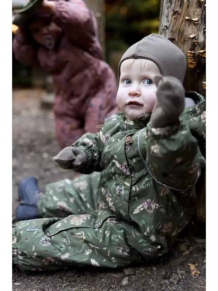 mikk-line Kombinezon zimowy w kolorze khaki rozmiar: 74