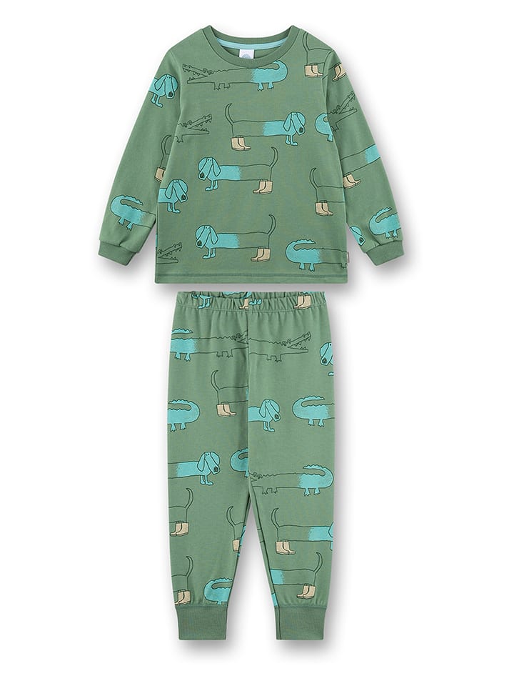 Sanetta Piżama w kolorze zielonym rozmiar: 92