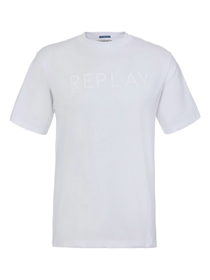Replay Koszulka w kolorze białym rozmiar: XL