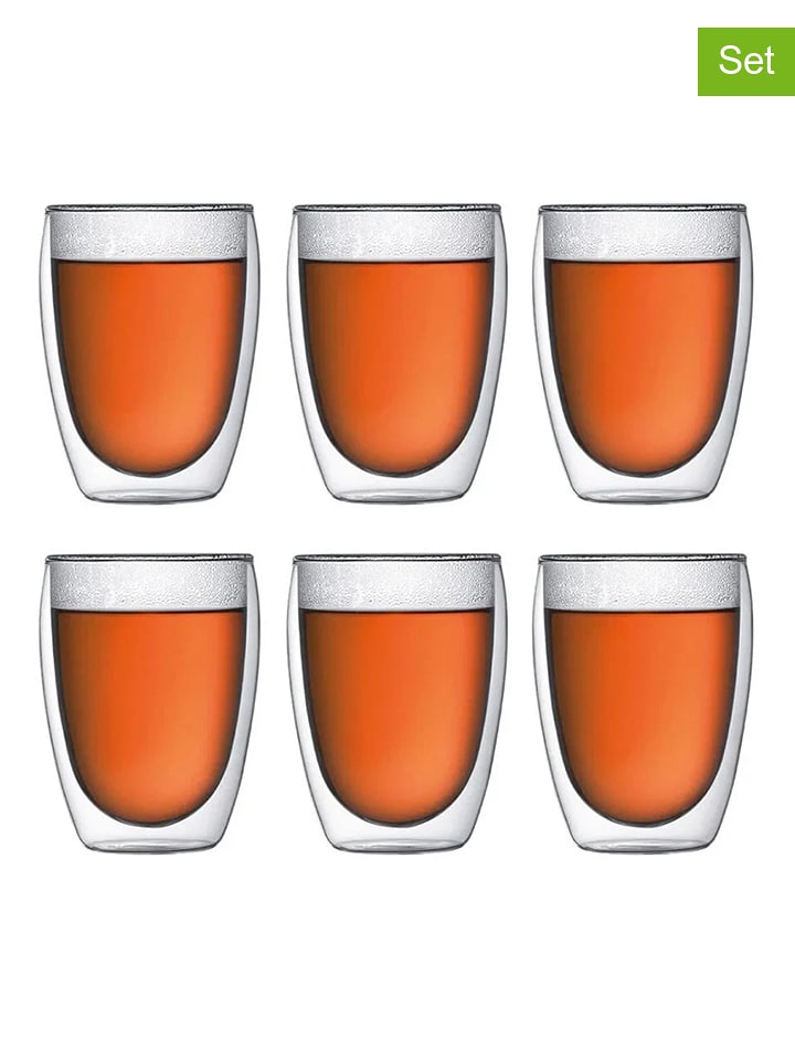 bodum Szklanki (6 szt.) "Pavina" - 350 ml rozmiar: onesize