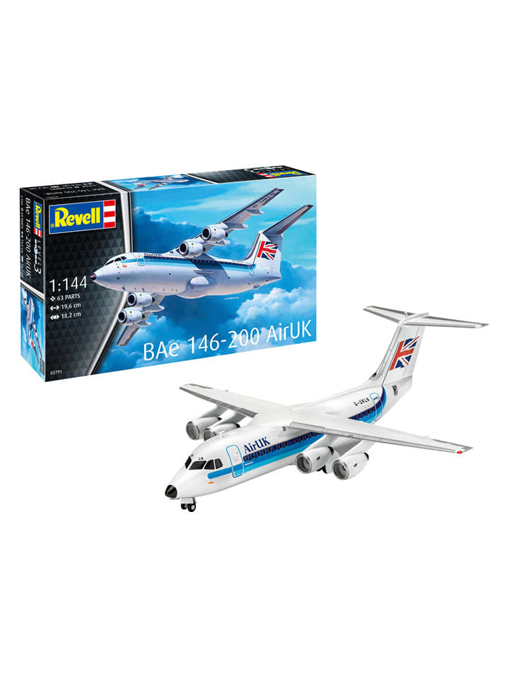 Revell Model "BAe 146 (RJ85)" do zlożenia - 10+ rozmiar: onesize