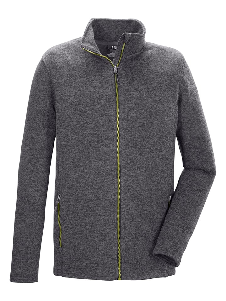 Killtec Kurtka polarowa "KOS 368" w kolorze szarym rozmiar: M