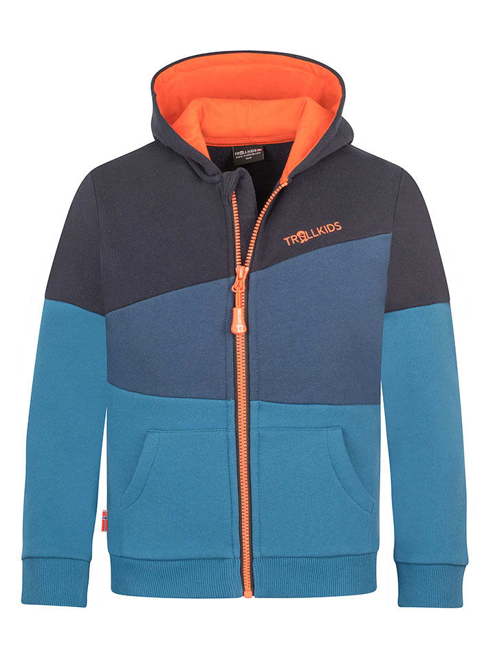 Trollkids Bluza "Alesund" w kolorze niebieskim rozmiar: 110
