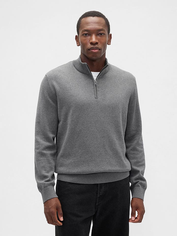 GAP Sweter w kolorze szarym rozmiar: L