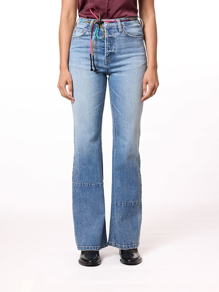 Scotch & Soda Dżinsy - Flare fit - w kolorze błękitnym rozmiar: W28