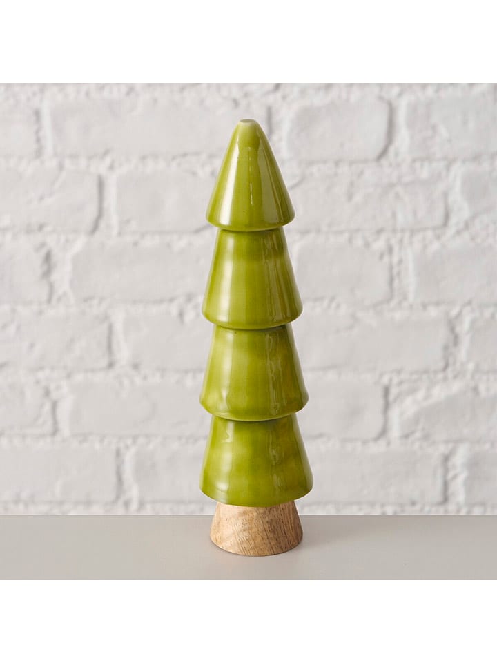 Boltze Dekoracja "Freya" w kolorze jasnozielonym - wys. 18,5 cm rozmiar: onesize