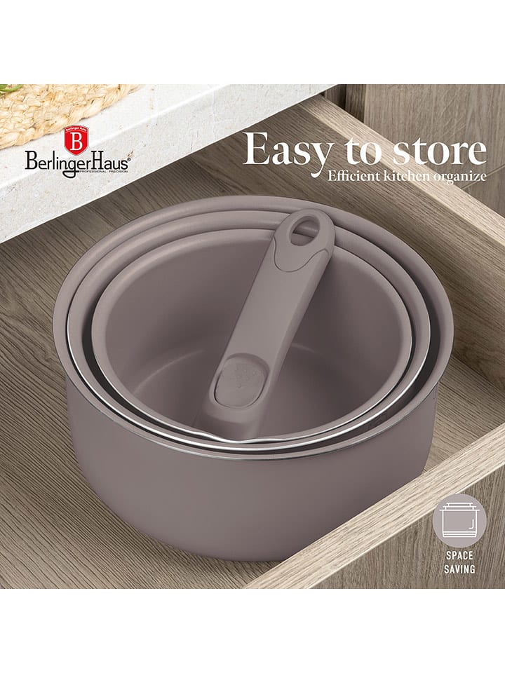 Berlinger Haus 13-częściowy zestaw "Taupe Collection" w kolorze jasnobrązowym rozmiar: onesize