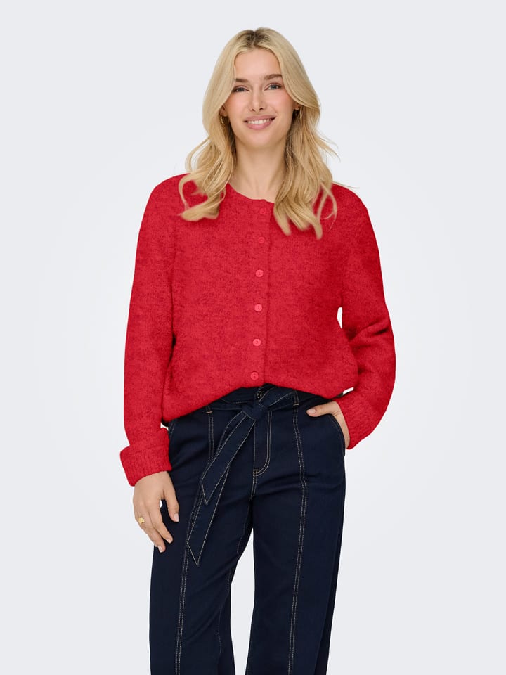 ONLY Kardigan w kolorze czerwonym rozmiar: XL