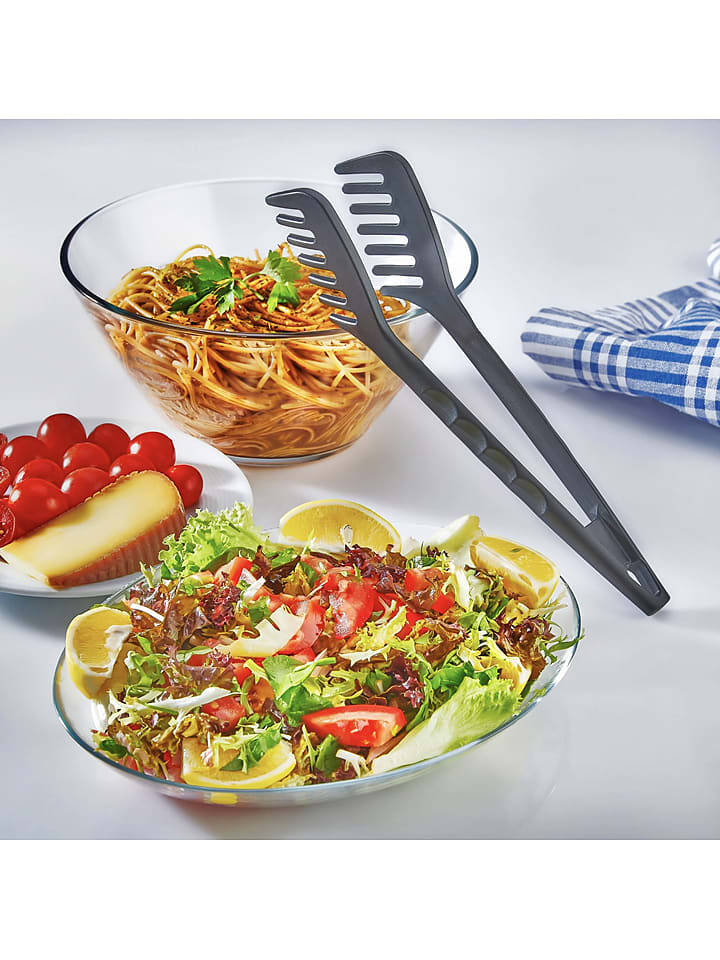 Violeta Home Szczypce kuchenne w kolorze czarnym - dł. 26 cm rozmiar: onesize