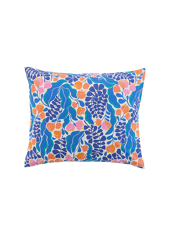 Jotex Poszewka "Florian" w kolorze niebieskim na poduszkę rozmiar: 50x70 cm