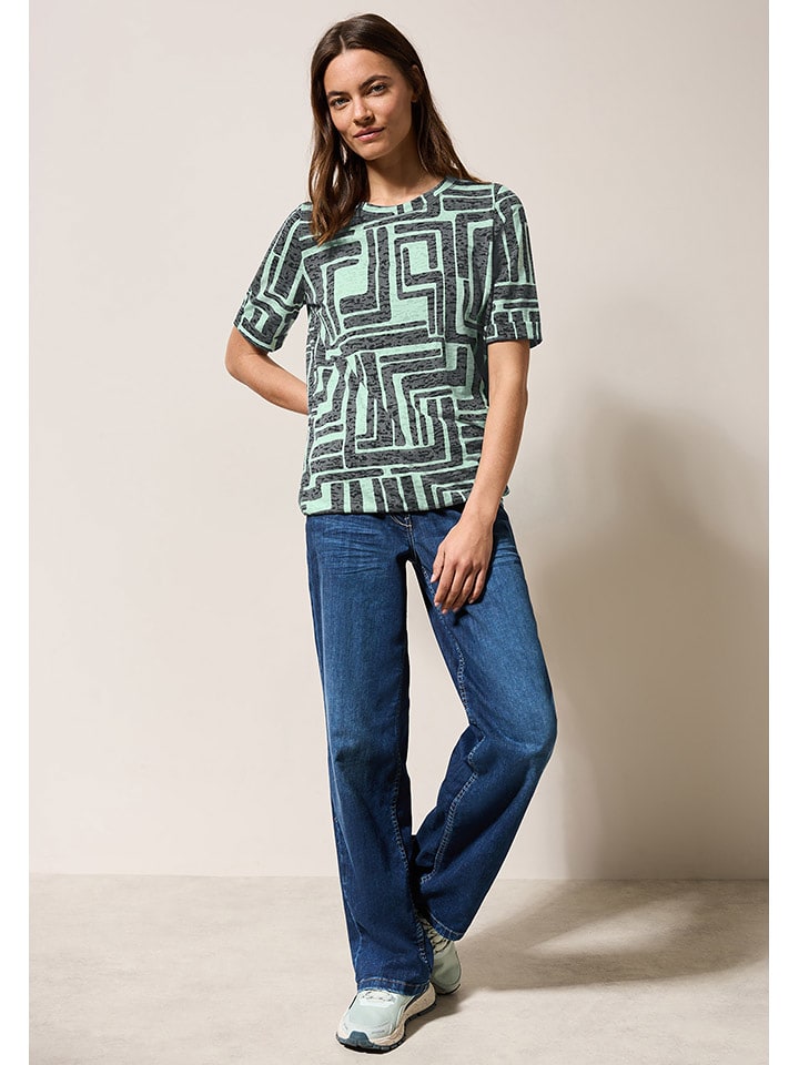 Cecil Koszulka w kolorze zielonym rozmiar: M