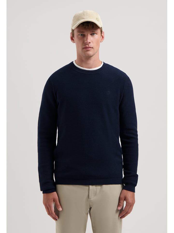 DSTREZZED Sweter w kolorze granatowym rozmiar: M