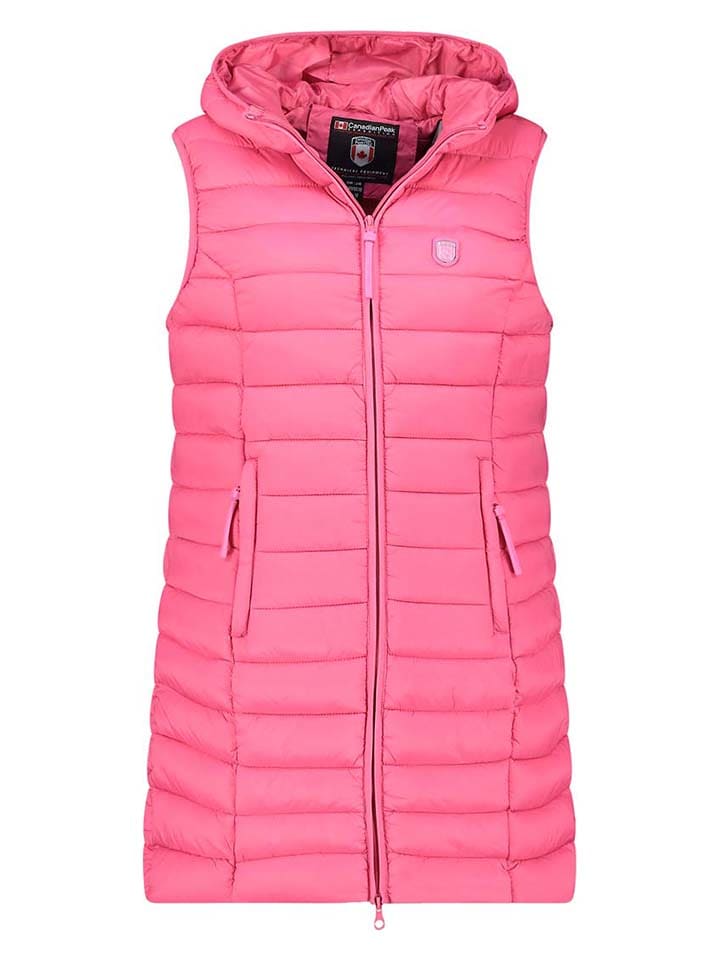 Canadian Peak Kamizelka pikowana "Vakitaleak" w kolorze różowym rozmiar: M