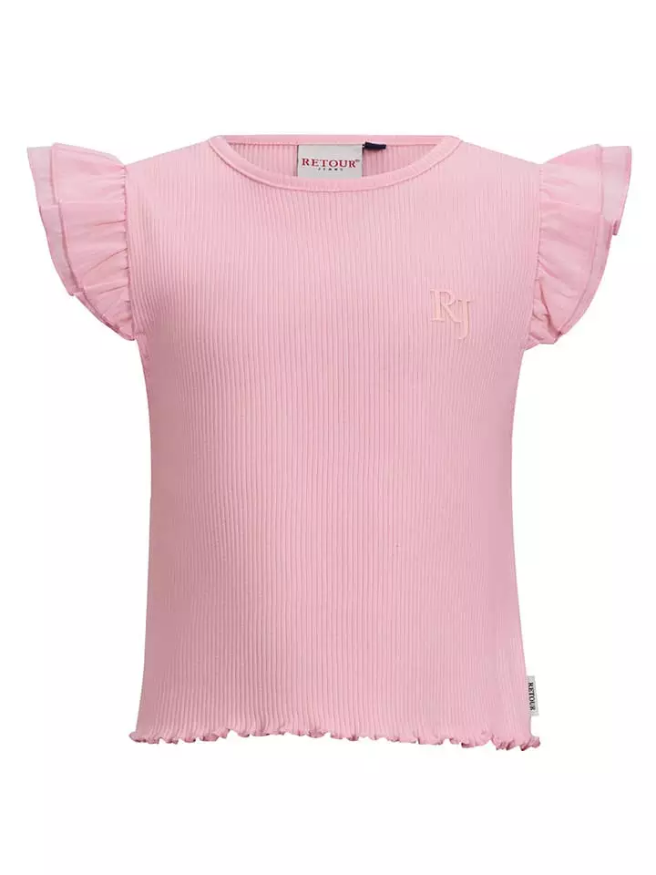 Retour Koszulka "Royce" w kolorze jasnoróżowym rozmiar: 122/128