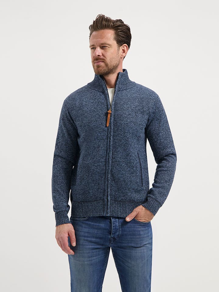 TRAVELIN' Kardigan w kolorze granatowym rozmiar: XL