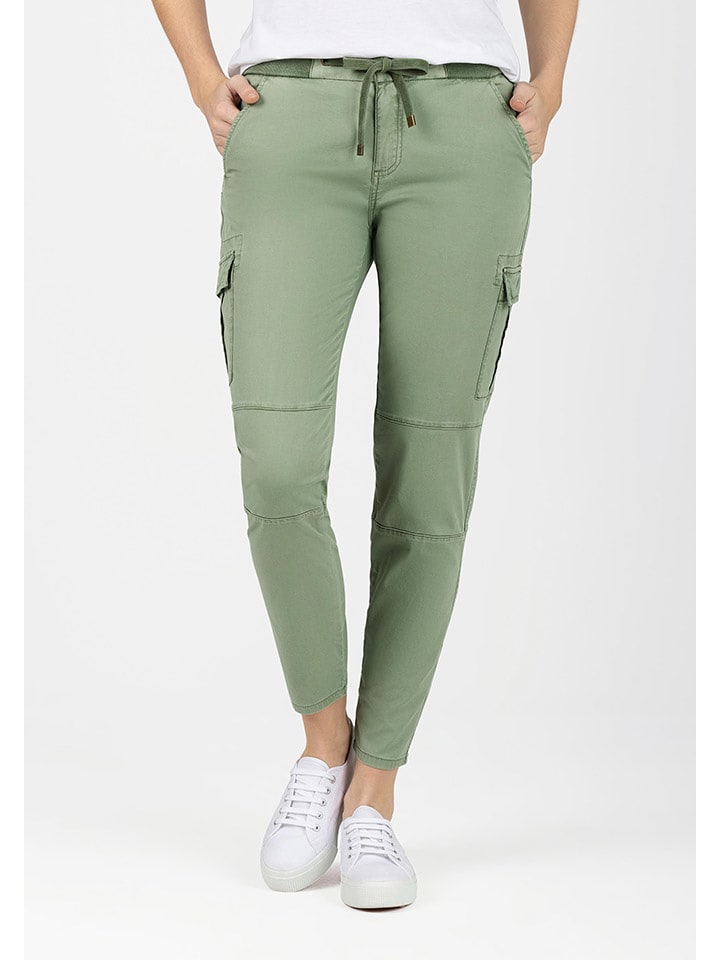 Timezone Bojówki w kolorze khaki rozmiar: W30