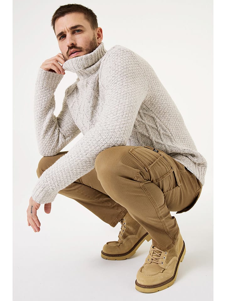 Garcia Bojówki w kolorze jasnobrązowym rozmiar: W31