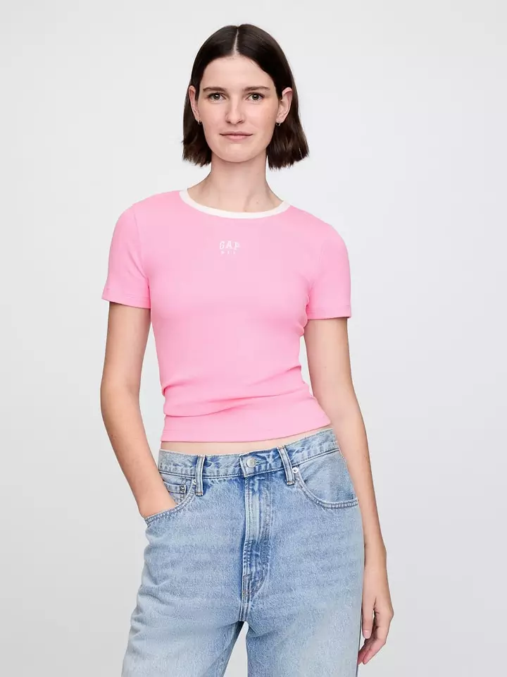 GAP Koszulka w kolorze jasnoróżowym rozmiar: M