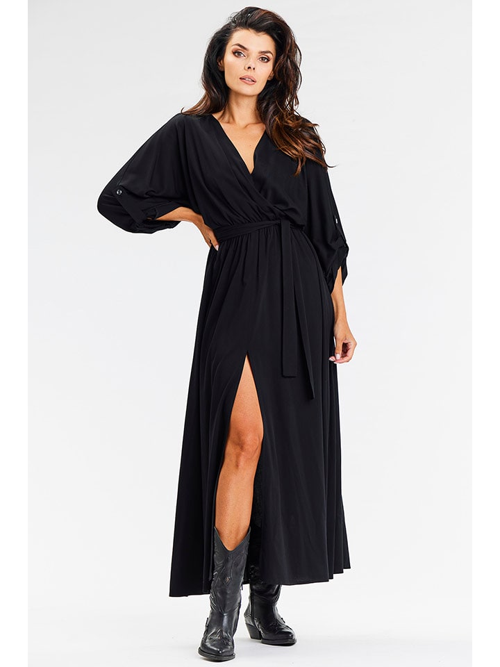 Awama Sukienka w kolorze czarnym rozmiar: M