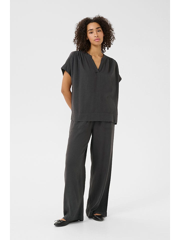 Kaffe Bluzka "Milia" w kolorze czarnym rozmiar: 42