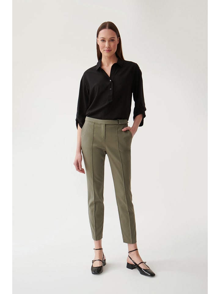 TATUUM Spodnie w kolorze khaki rozmiar: 46