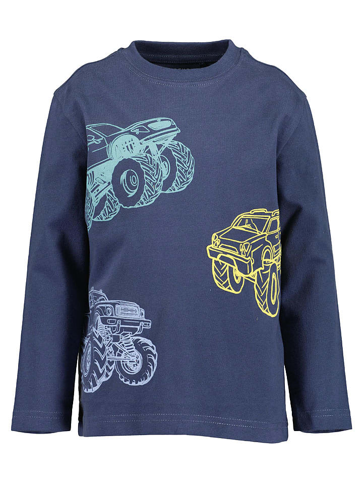 Blue Seven Koszulka w kolorze granatowym rozmiar: 92