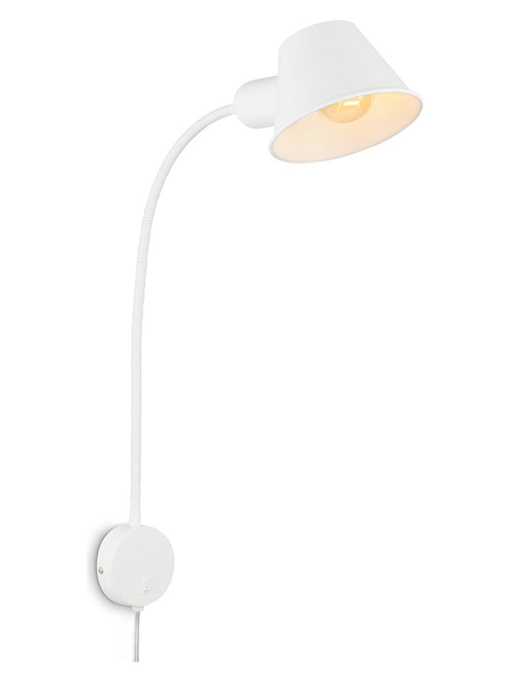 Briloner Lampa w kolorze białym do łóżka - 40 x 55 cm rozmiar: onesize