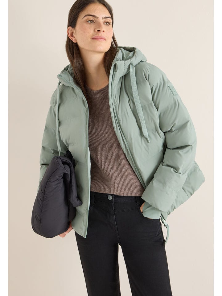 Cecil Kurtka pikowana w kolorze zielonym rozmiar: XL