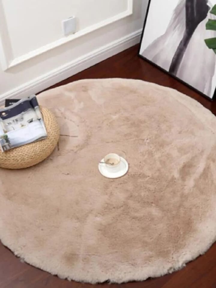 Mioli Dywan w kolorze jasnobrązowym rozmiar: 75x75 cm